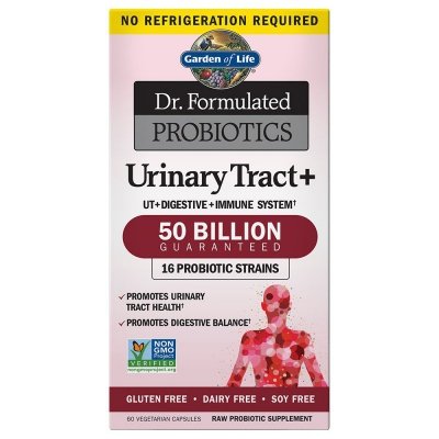 GARDEN OF LIFE Urinary Tract+ Probiotics (60 kaps.)