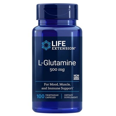LIFE EXTENSION L-Glutamine (100 kaps.)