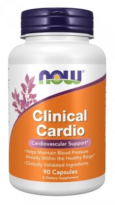NOW FOODS Clinical Cardio - Wsparcie Serca (90 kaps.)