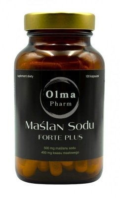 OLMA PHARM Maślan Sodu Forte (100 kaps.)
