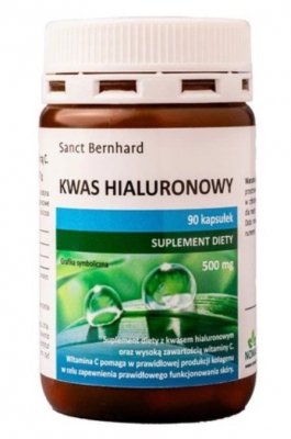KRAUTERHAUS SANCT BERNHARD Kwas hialuronowy (90 kaps.)