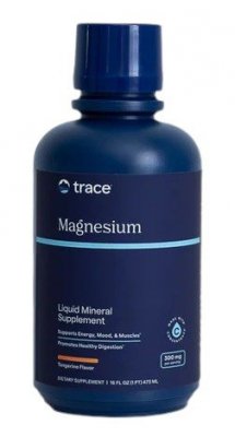 TRACE MINERALS Liquid Magnesium - 300 mg Magnesium Citrate (473 ml)