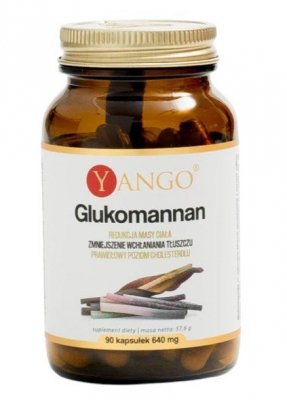 YANGO Glukomannan (90 kaps.)