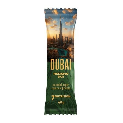 7NUTRITION Baton proteinowy Dubai - smak pistacjowy (40 g)