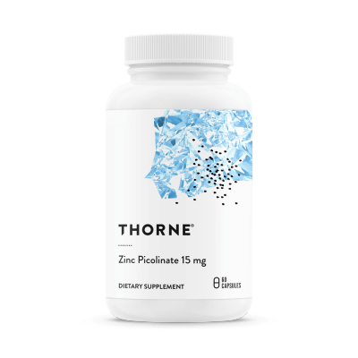 THORNE RESEARCH Zinc Picolinate - Cynk (60 kaps.)