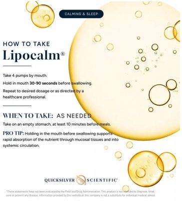 QUICKSILVER LipoCalm® (50ml) właściwości
