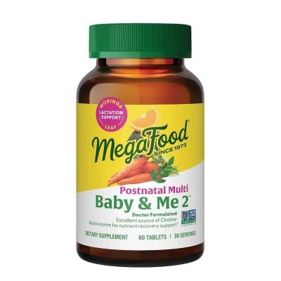 Mega Food Baby &amp; Me 2 Postnatal Multi 60 tabletek