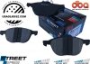 Klocki hamulcowe przednie DBA STREET SERIES Ford Focus USA 2004-2017