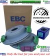 Tylne klocki GreenStuff + nawiercone nacinane tarcze hamulcowe EBC seria GD Chrysler Aspen