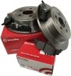 Tylne tarcze oraz klocki BREMBO Chrysler Sebring 4 dor