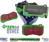 Przednie klocki GreenStuff + tarcze hamulcowe 360mm EBC seria PREMIUM Chrysler 300C SRT8