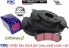 Przednie klocki Ultimax2 + tarcze hamulcowe EBC seria PREMIUM GMC Yukon -2006