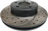 Przednia WIERCONA NACINANA tarcza hamulcowa Ford Explorer 4x4 1995-2001