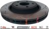 Przednie klocki STREET SERIES + tarcze hamulcowe 350mm DBA seria 4000 T3 Dodge Durango 2011-