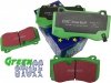Przednie klocki GreenStuff + tarcze hamulcowe 360mm EBC seria PREMIUM Dodge Magnum 6,1 V8 SRT