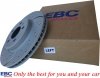 Przednie CERAMICZNE klocki RedStuff + WIERCONE NACINANE tarcze hamulcowe 320mm EBC seria GD Dodge Magnum RWD V6