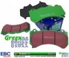 Przednie klocki EBC GreenStuff + tarcze hamulcowe DBA T3 Chevrolet Corvette C7 Z06 Grand Sport 2015-2019