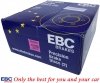Przednia NAWIERCANA NACINANA tarcza hamulcowa 302mm EBC seria GD Lancia Voyager