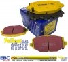 Tylne klocki YellowStuff + tarcze hamulcowe 328mm EBC seria Premium Dodge Caravan 2012-
