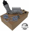 ALUMINIOWA obudowa filtra oleju z chłodnicą oraz czujnikami Jeep Wrangler 3,6 V6