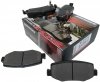 Ceramiczne klocki hamulcowe tylne Jeep Wrangler JK 2007-