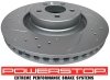 Przednie klocki Z16 + WIERCONE tarcze hamulcowe 352mm POWERSTOP EVOLUTION Ford Mustang 2015-