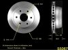 Tarcza hamulcowa tylna Chevrolet Tahoe 1500 2007-2020