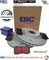 Przednie klocki Ultimax2 + tarcze hamulcowe 360mm EBC seria GD Dodge Magnum 6,1 V8 SRT