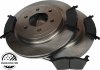 Tylne klocki + tarcze hamulcowe 336mm Ford F-150 F150 2018-2020
