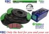 Przednie klocki GreenStuff + NACINANE tarcze hamulcowe 330mm EBC seria USR Chevrolet Avalanche 1500 2007-2008