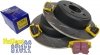 Tylne klocki YellowStuff + NACINANE NIE WENTYLOWANE tarcze hamulcowe EBC seria USR Lancia Thema RWD 3,6 V6