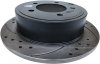 Tylna WIERCONA nacinana tarcza hamulcowa BLACK 262mm Chrysler 200