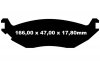 Tylne klocki GreenStuff + tarcze hamulcowe EBC PREMIUM Dodge RAM 1500 2003-