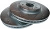 Przednie klocki Z36 + WIERCONE tarcze hamulcowe 325mm POWERSTOP Ford Flex 2012-2019