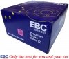 Przednia tarcza hamulcowa 330mm EBC seria Premium Volkswagen Routan 2012-