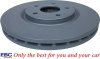 Przednie klocki Ultimax2 + tarcze hamulcowe 330mm EBC seria Premium Lancia Voyager 2012-