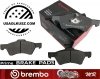 Klocki hamulcowe przednie Dodge Caravan 16'' 2001-2007 BREMBO !!
