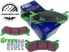 Tylne klocki GreenStuff + NACINANE tarcze hamulcowe EBC seria USR Chevrolet Avalanche 2500 2002-2003