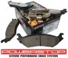 Tylne klocki Z36 + WIERCONE nacinane tarcze hamulcowe POWERSTOP EVOLUTION RAM 1500 2003-