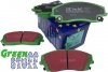 Przednie klocki GreenStuff + NACINANE tarcze hamulcowe 320mm EBC seria USR Dodge Charger RWD V6
