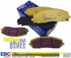 Przednie klocki YellowStuff + tarcze hamulcowe 330mm EBC seria Premium RAM Cargo Van 2012-