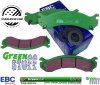 Przednie klocki GreenStuff + NACINANE tarcze hamulcowe EBC seria USR GMC Sierra -2007