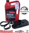 Syntetyczny olej Motorcraft MERCON V oraz filtr automatycznej skrzyni biegów A4LD Mercury Mountaineer 4,0 V6 4x4 -2001