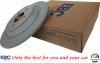 Tylne klocki YellowStuff + tarcze hamulcowe 320mm EBC seria PREMIUM Ford Mustang 2015-