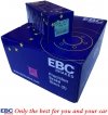 Przednie klocki GreenStuff + tarcze hamulcowe EBC seria PREMIUM Dodge RAM 1500 2006-