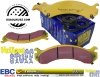 Przednie klocki YellowStuff + NAWIERCANE NACINANE tarcze hamulcowe EBC seria GD GMC Yukon XL 2500 2000-2013
