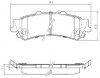 Klocki hamulcowe tylne GMC Safari 2003-