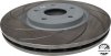 Przednie klocki + NACINANE tarcze hamulcowe 330mm SILVER Lancia Voyager 2012-