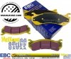 Tylne klocki YellowStuff + NACINANE tarcze hamulcowe EBC seria USR Chevrolet Avalanche 2500 2002-2003