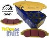Przednie klocki YellowStuff + NAWIERCANE NACINANE tarcze hamulcowe 330mm EBC seria GD GMC Yukon 2007-2008